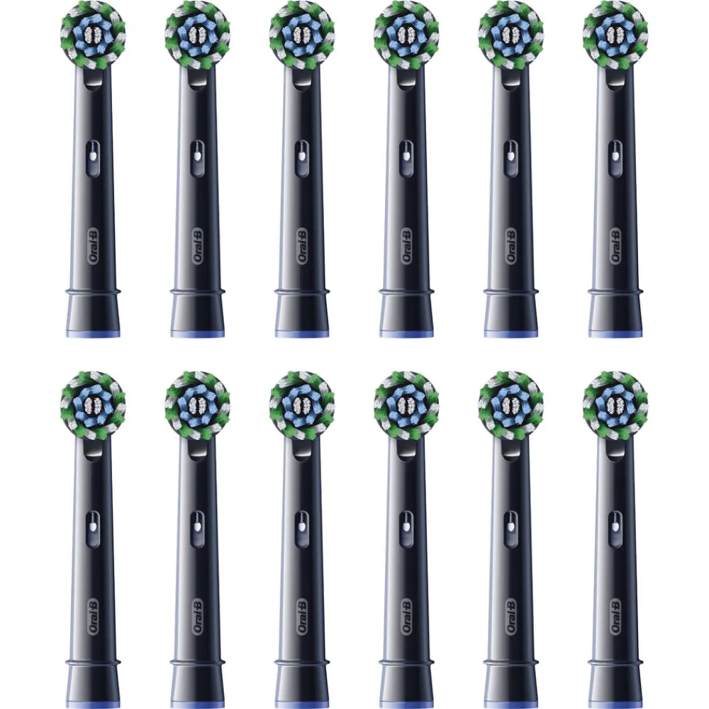 Oral-B Opzetborstels Pro Cross Action Zwart 12 stuks