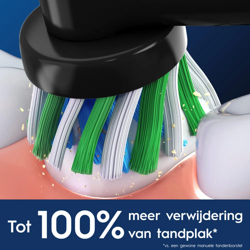 Oral-B Opzetborstels Pro Cross Action Zwart 12 stuks