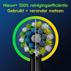 Oral-B Opzetborstels Pro Cross Action Zwart 12 stuks