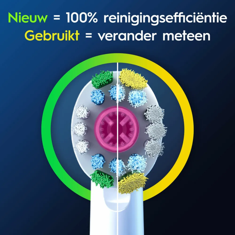 Oral-B Opzetborstels Pro 3D White 4 stuks