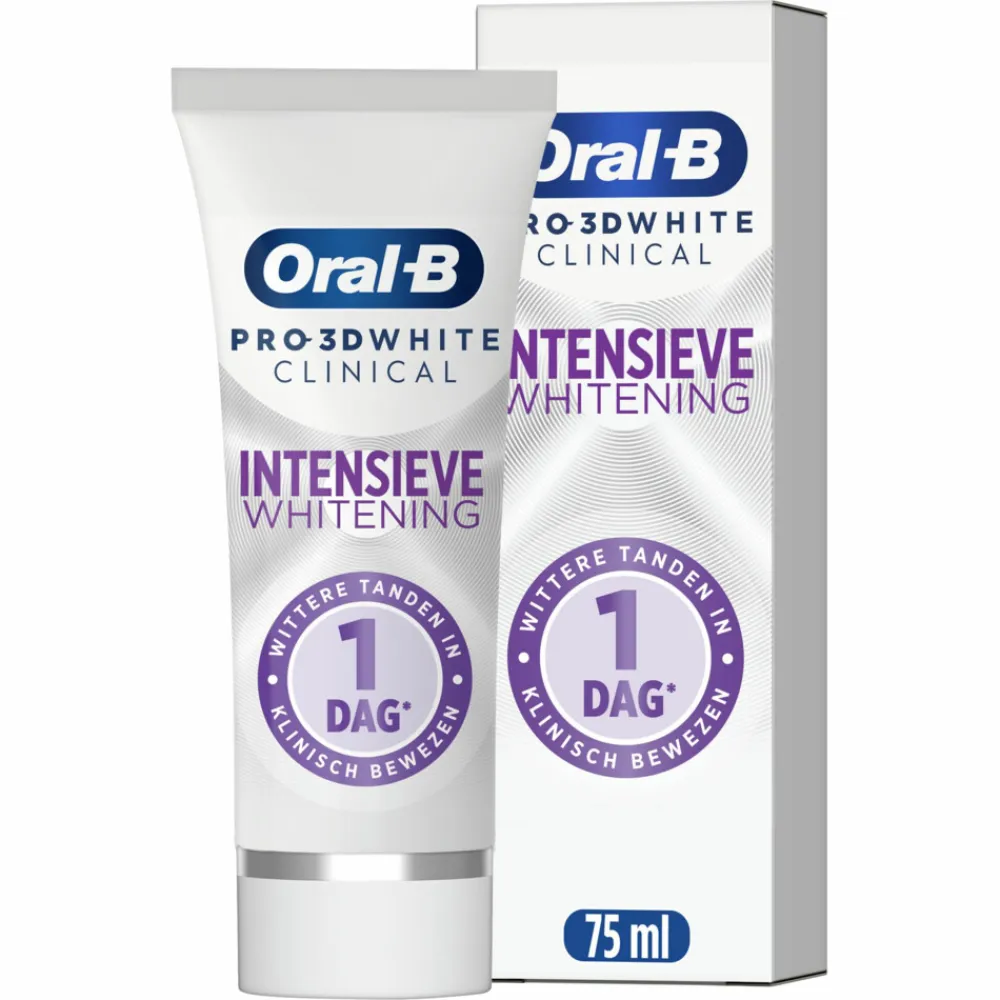 Oral-B Tandpasta Pro 3D White Clinical Radiant White 75 ml