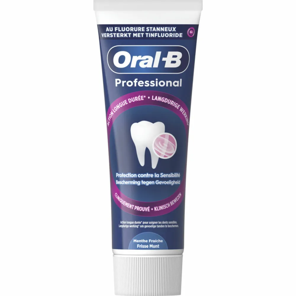 Oral-B Tandpasta Professional Bescherming Gevoelige Tanden Frisse Munt 75 ml