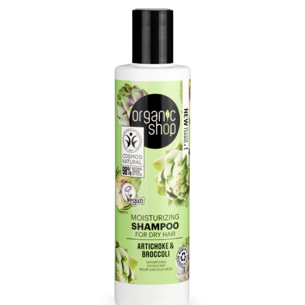 Organic Shop Shampoo Artichoke and Broccoli 280 ml