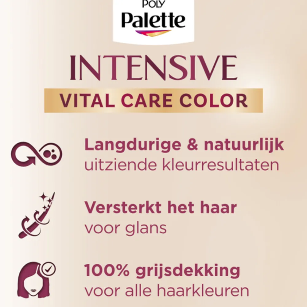 Palette Vital Care 8-50 Midden Goudblond
