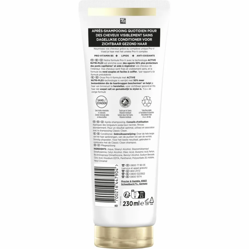 Pantene Conditioner Classic Clean 230 ml