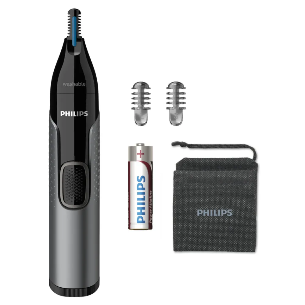 Heren Philips Neus-, Oor- en Wenkbrauwtrimmer Series 3000 NT3650/16 1 set