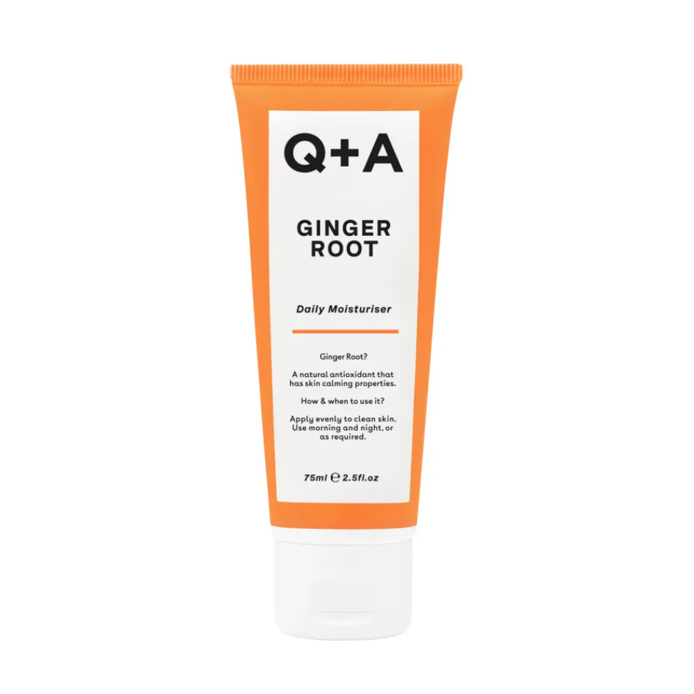 Q+A Ginger Root Daily Moisturiser 75 ml