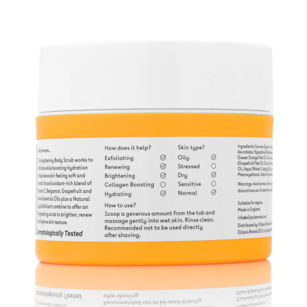 Q+A Vitamin C Body Scrub 200 ml