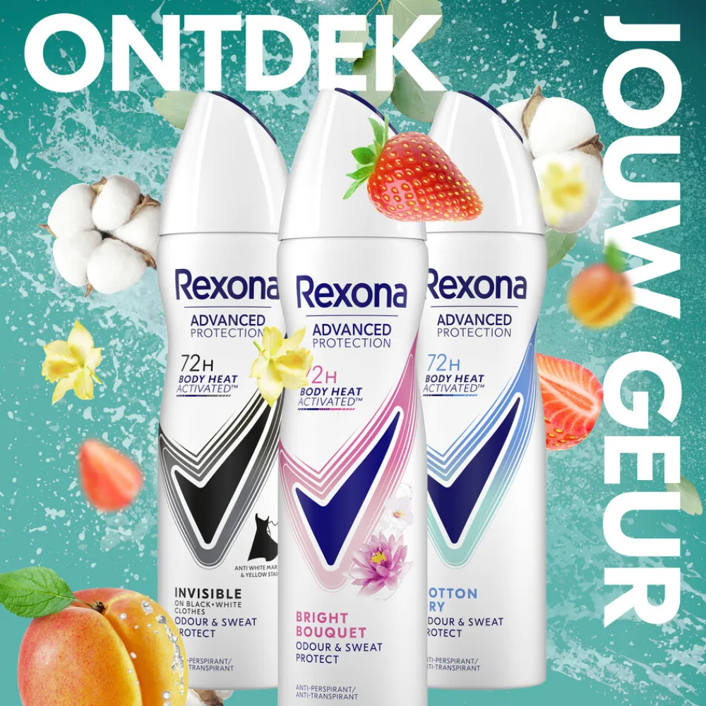 Rexona Deodorant Spray Advanced Protection Bright Bouquet 150 ml