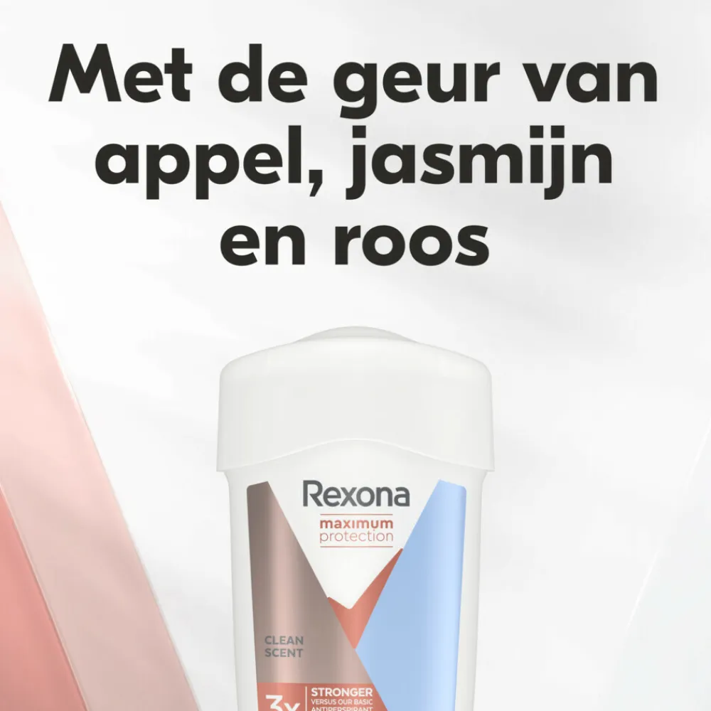 Rexona Deodorant Stick Cream Maximum Protection Clean Scent 45 ml