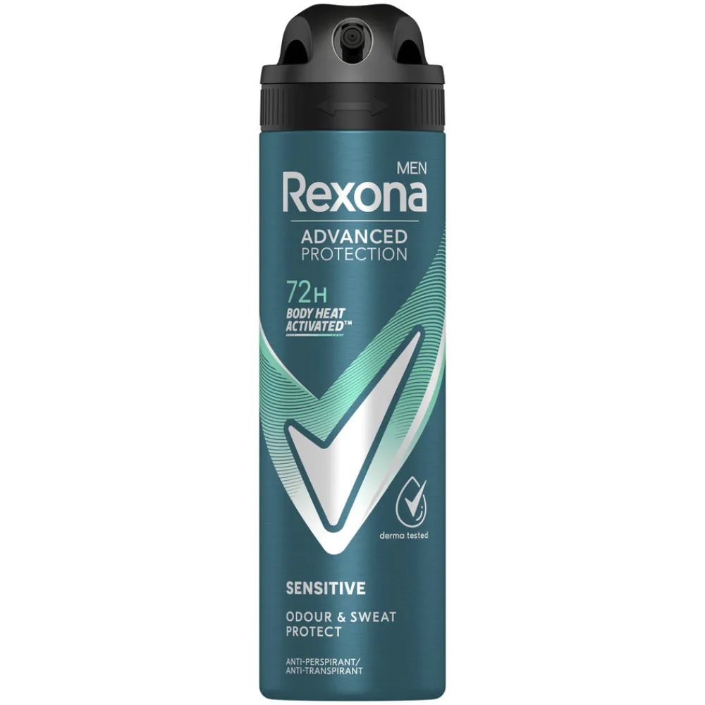 Rexona Men Deodorant Spray Advanced Protection Sensitive 150 ml