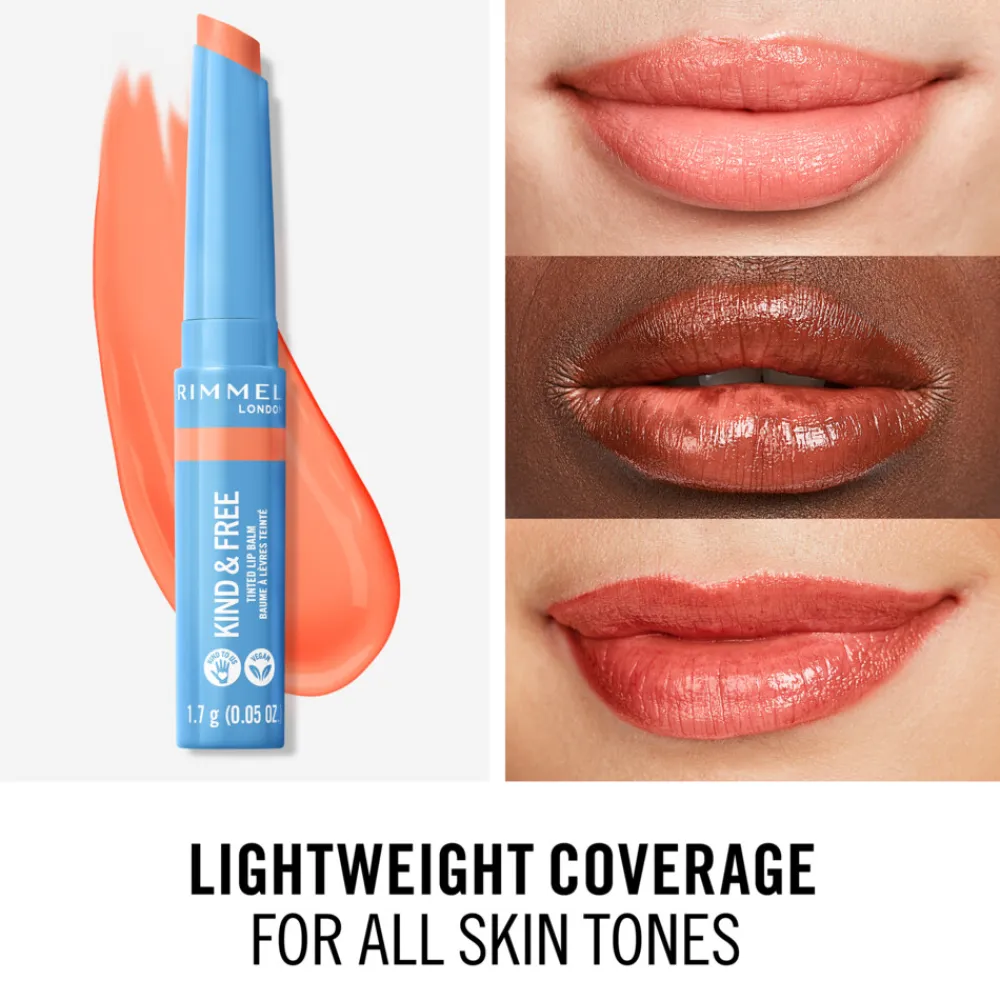 Rimmel Kind & Free Tinted Lipbalm Tropical Spark 003 4 gr