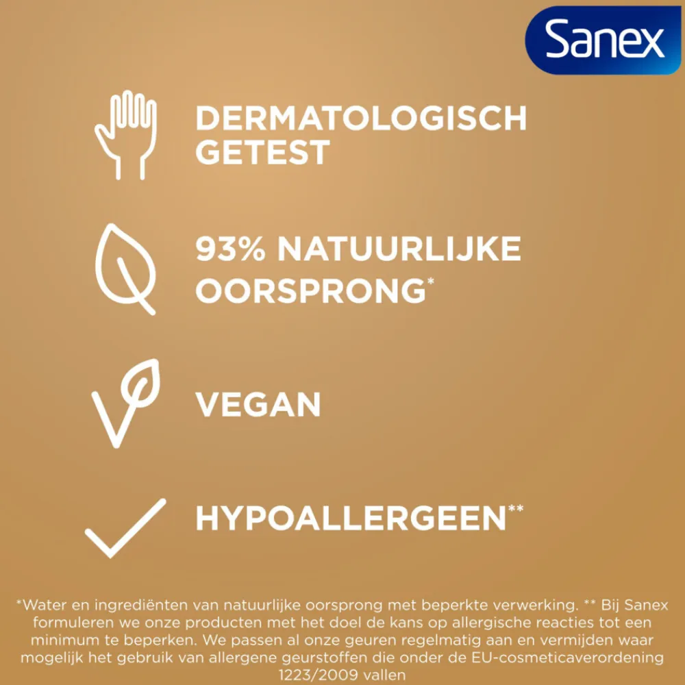 Sanex Douchegel Zero% Hydrating 400 ml