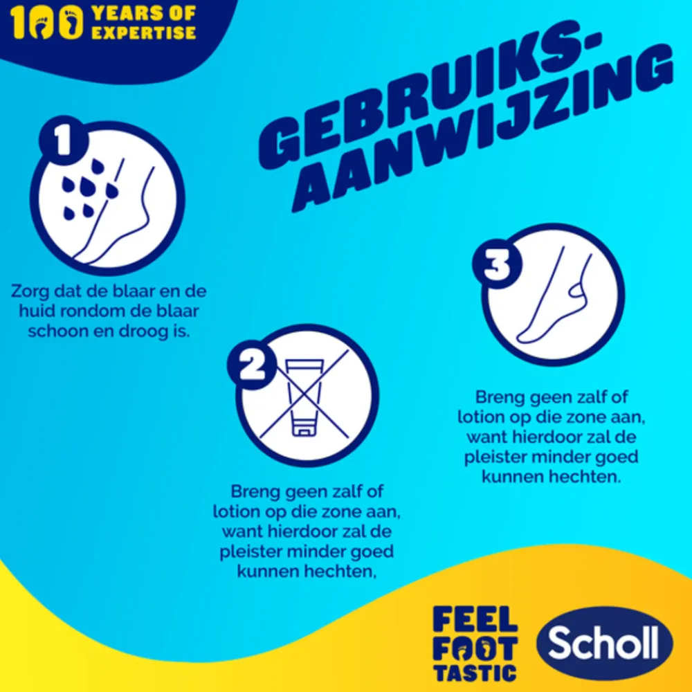 Scholl Blarenpleisters Teen 6 stuks