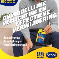 Scholl Eelt Verwijderpleisters 4 stuks