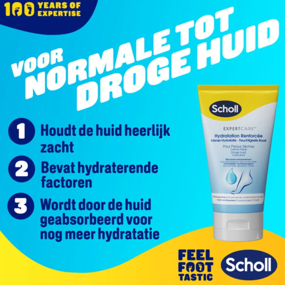 Scholl Voetcrème Intense Hydratatie 150 ml