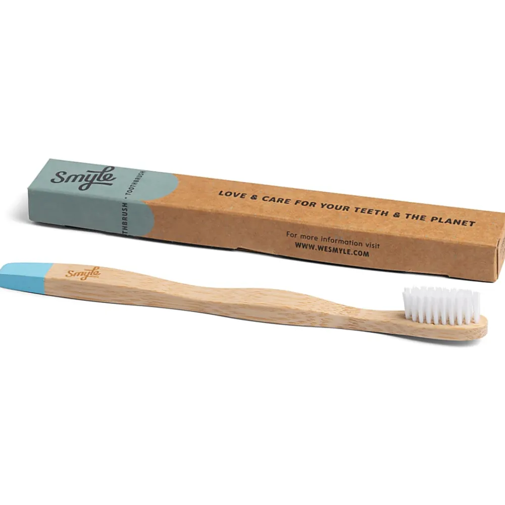 Smyle Bamboo Tandenborstel Soft Lichtblauw