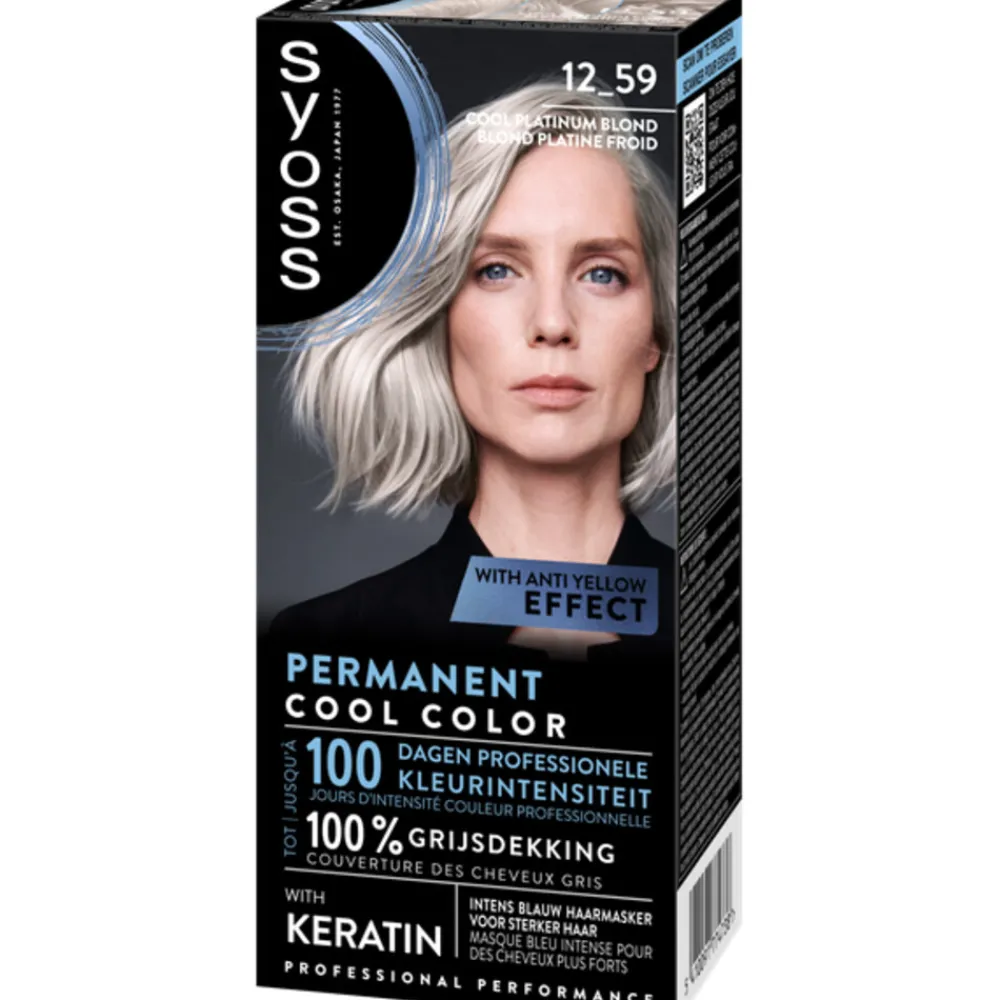 Syoss Baseline Haarverf 12-59 Cool Platinum Blond