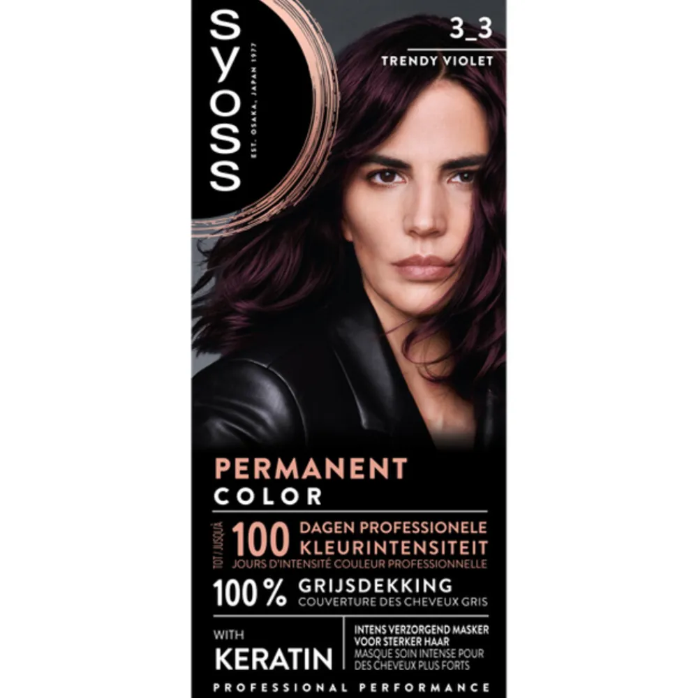 Syoss Baseline Haarverf 3-3 Trendy Violete