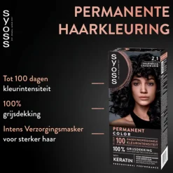 Syoss Baseline Haarverf 2-1 Zwartbruin
