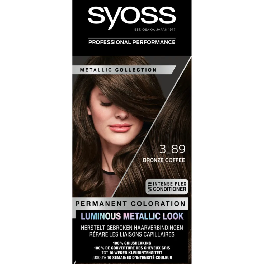 Syoss Metallics Haarverf 3-89 Bronze Coffee