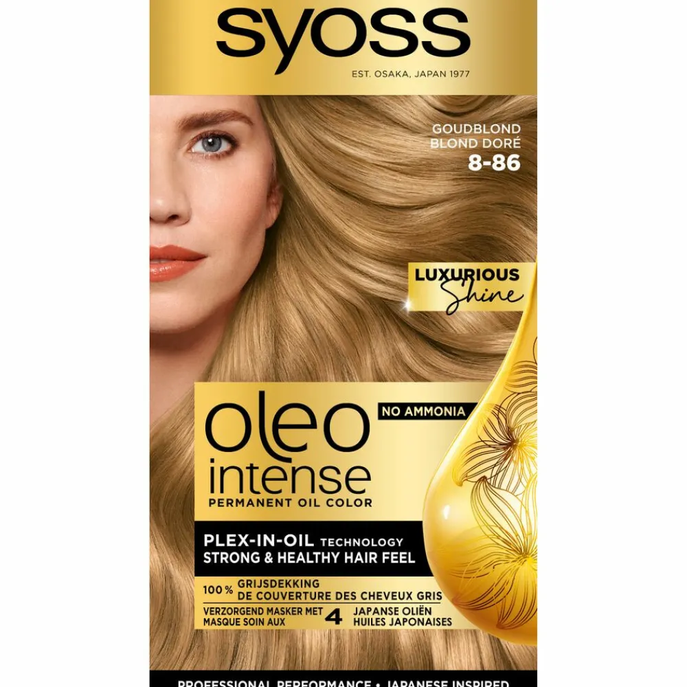 Syoss Oleo Intense Haarverf 8-86 Golden Dark Blond