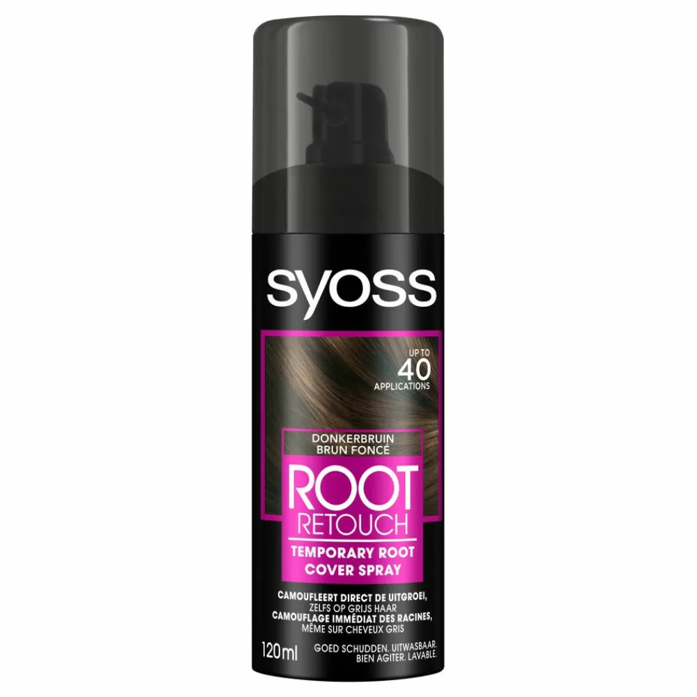 Syoss Uitgroeispray Donker Bruin