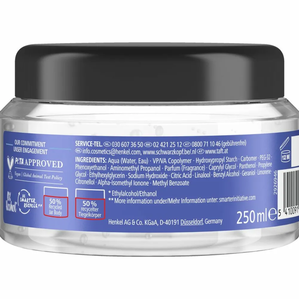 Taft Gel Ultra Chaos Power 250 ml