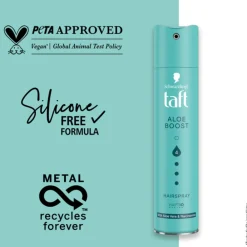 Taft Hairspray Aloe Boost 250 ml