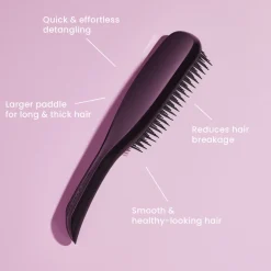 Tangle Teezer Wet Detangler Haarborstel Large Black