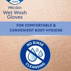 TENA Proskin Wet Wash Gloves Zonder Parfum 5 stuks