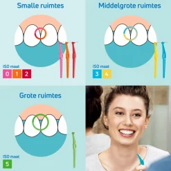 TePe Angle Interdentale Ragers 0,45 mm Oranje 6 stuks