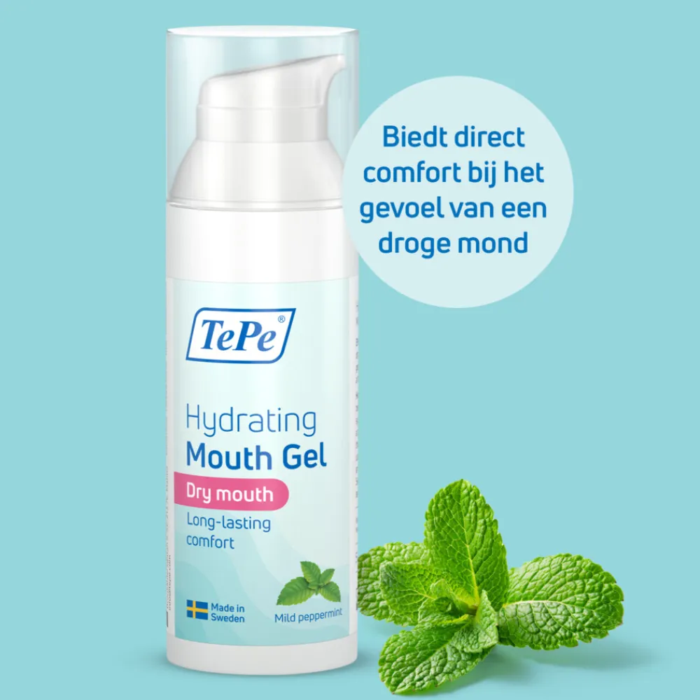 TePe Hydraterende Mondgel Mild Apple Peppermint 50 ml