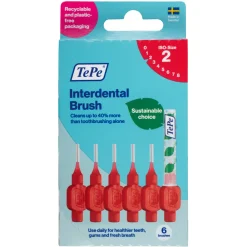 TePe Interdentale Ragers Original 0,5 mm Rood 6 stuks