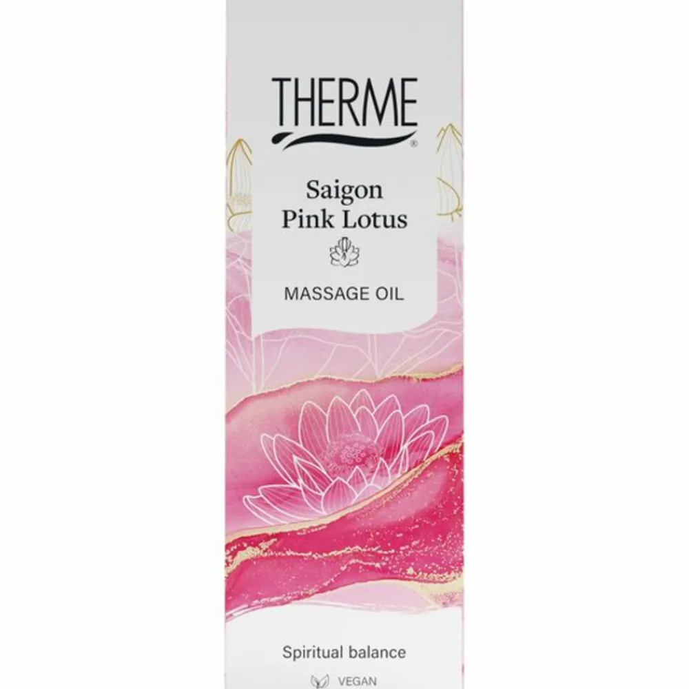 Therme Massage Olie Saigon Pink Lotus 125 ml