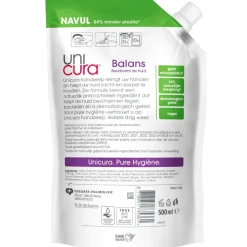 Unicura Vloeibare Handzeep Navulling Balans 500 ml