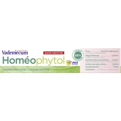 Vademecum Tandpasta Homeophytol 75 ml