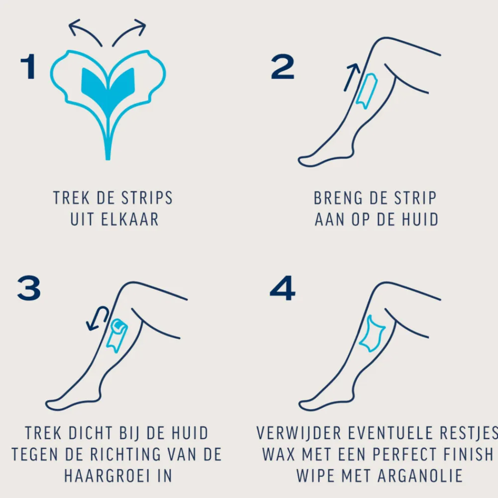 Heren Veet Expert Waxstrips Benen Sensitive 40 stuks