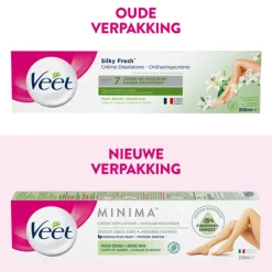 Heren Veet Ontharingscrème Minima Droge huid 200 ml