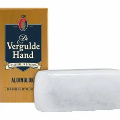 Heren Vergulde Hand Aluinblok 75 gr