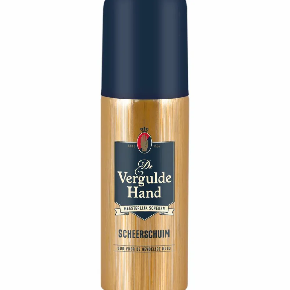 Heren Vergulde Hand Scheerschuim 50 ml