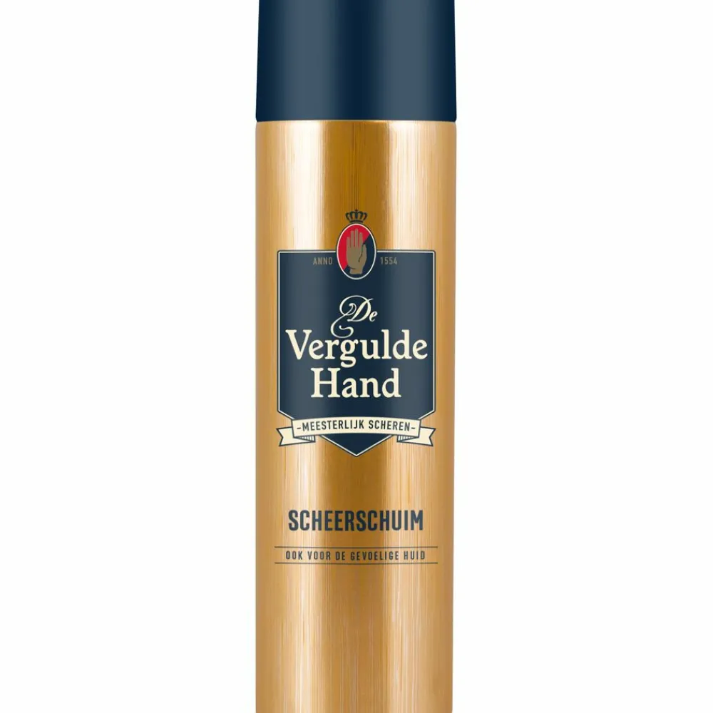 Heren Vergulde Hand Scheerschuim 250 ml