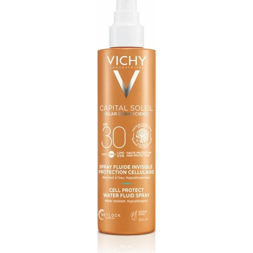 Vichy Capital Soleil UV Cell Protect Fluide Spray SPF 30 200 ml