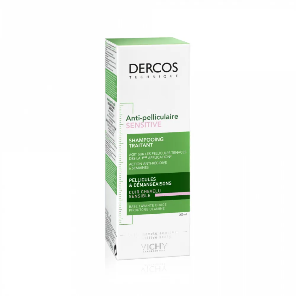 Vichy Dercos Anti-roos Shampoo Gevoelige Hoofdhuid 200 ml