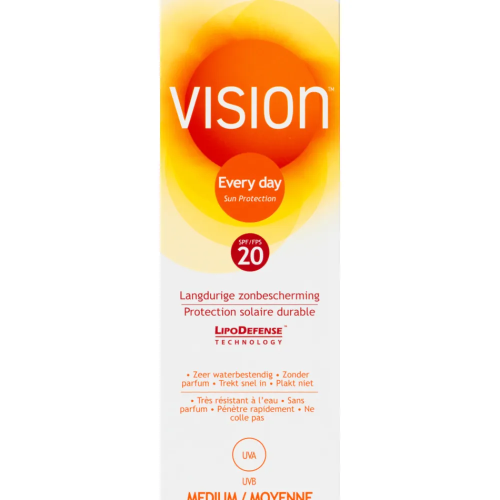 Vision Zonnebrand Every Day Sun SPF 20 180 ml