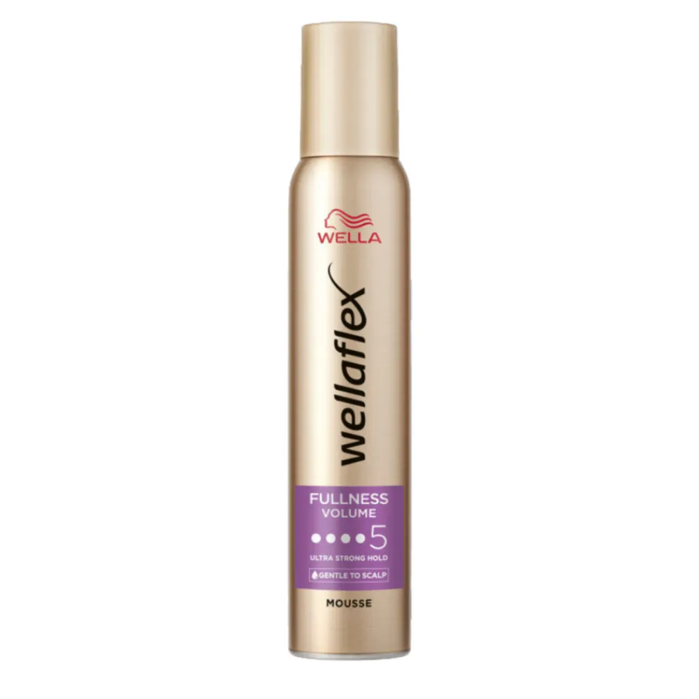 Wella Flex Fullness Volume Ultra Strong Haarmousse 200 ml
