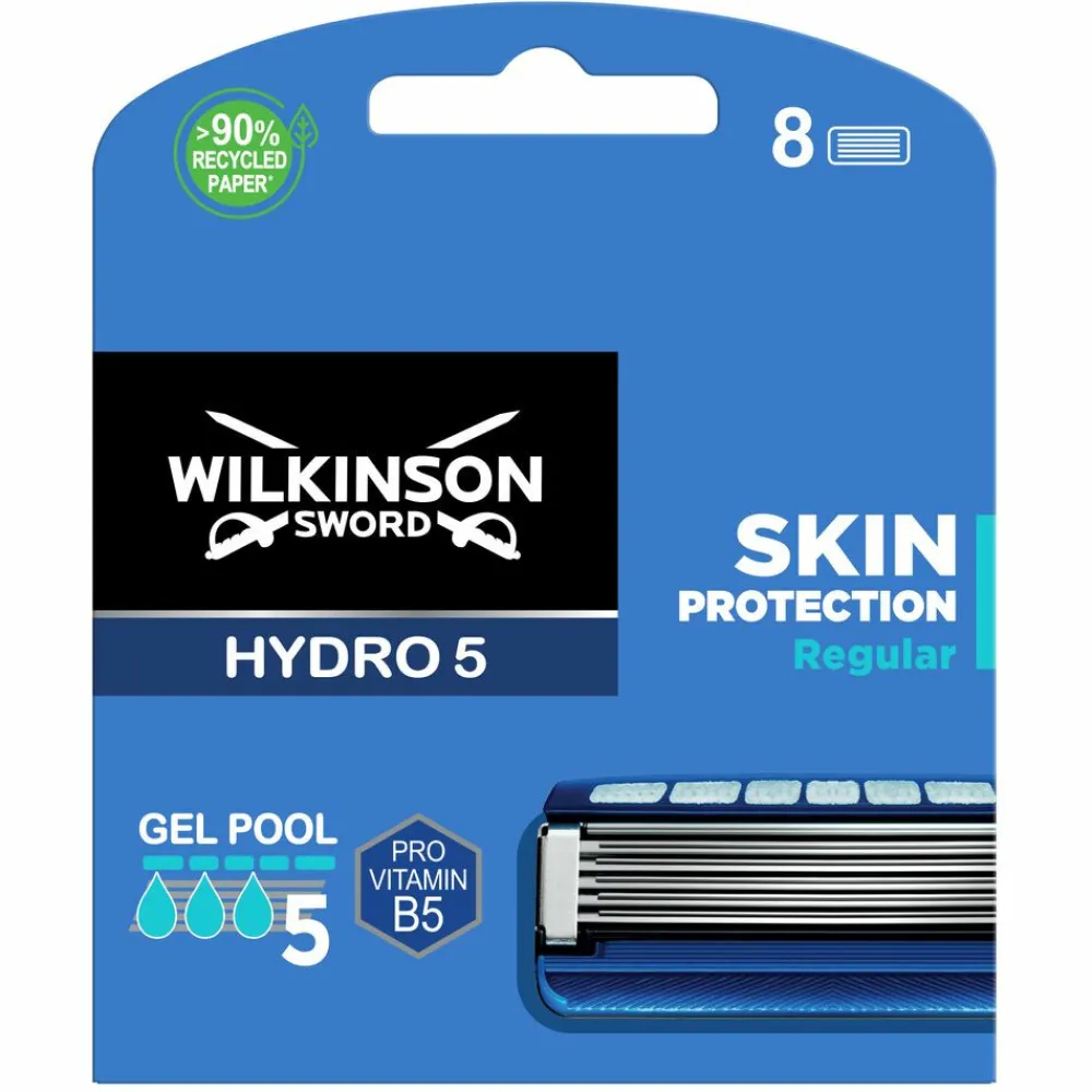 Heren Wilkinson Hydro 5 Skin Protection Navulmesjes Regular 8 stuks