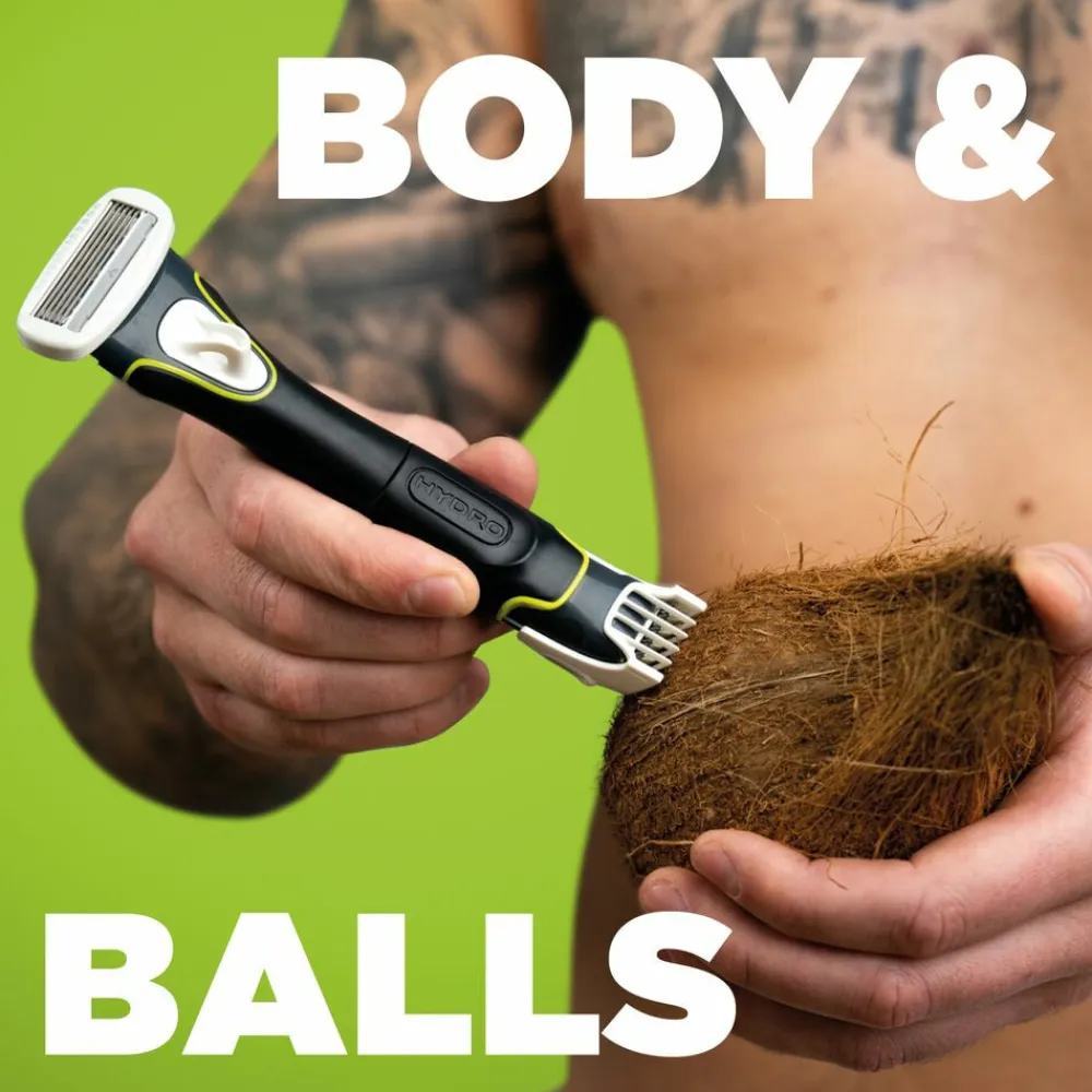 Heren Wilkinson Hydro Trim & Shave Body & Balls Scheermes en Trimmer 1 set