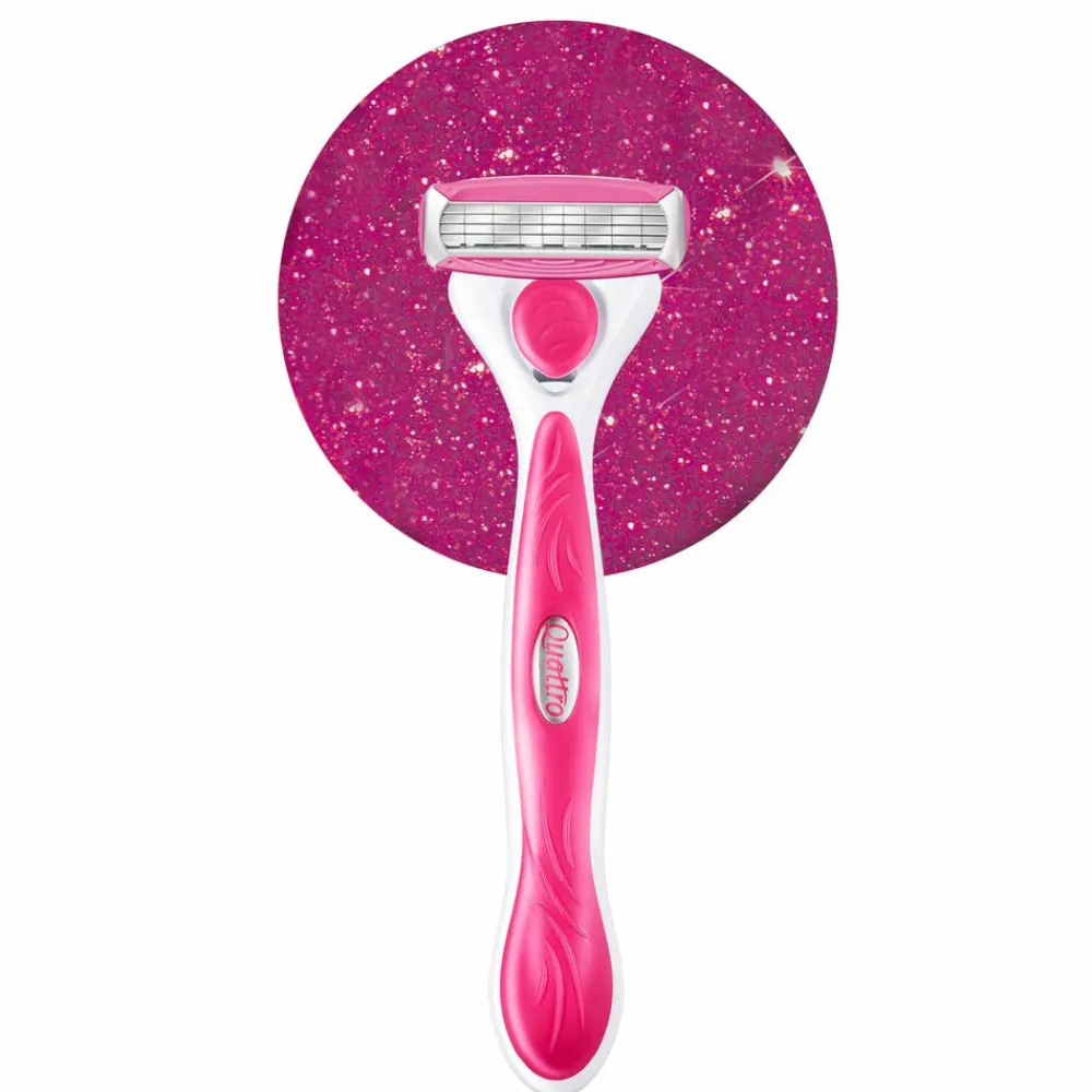 Heren Wilkinson Quattro Sensitive Vrouwen Navulmesjes 4 stuks