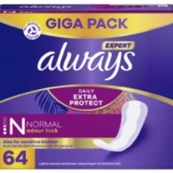 Always 4x Extra Protect Inlegkruisjes Normal 64 stuks